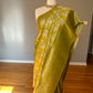Soft silk Banarasi Katan  saree - leaf green