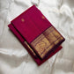 Raaga Raspberry Pink
Raspberry-Pink Kanchipuram Silk Saree
Zari-Woven Medallion Border & Grand Pallu