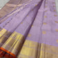 Lilavathi — Lavender & Gold Korvai
Pure Silk Kanchipuram Saree with Coin & Mango Zari Buttas
Antique-Gold Peacock Border • Grand Zari Pallu •
Silk Mark Certified ✅ Fall & Pico Done ✅ Blouse Stitching Available ($30) ✅
Free Shipping within 4 weeks