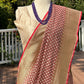 ☕ Coffee Sona  Roopa — Pure Silk-Cotton Chanderi Saree ✨
Coffee-brown with gold & silver zari buttas 🌿 Lightweight & elegant
Now $69 (was $99) | Ships from New Jersey | $5 USA Shipping 🇺🇸