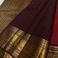 Sienna Red Mayuri Butta — Pure Kanchipuram Silk
Sienna-red body with zari mayuri buttas & antique gold border
Contrast coffee-brown pallu in rich zari jaal • Silk Mark Certified • Free USA Shipping