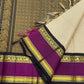 Biscuit Beige Amethyst — Pure Silk Kanchipuram (Handloom)
Micro kattam checks in biscuit-beige with amethyst korvai borders & black selvedge
Silk Mark Certified • Free USA Shipping • Ships in 1 Week (2 Weeks with stitching) ✅
