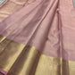 Hamsini — Pink & Gold Kanchipuram Pure Silk Saree
Featuring Exquisite Vairaoosi Zari with Peacock & Kamalam Motifs
Raised, Embossed Zari Adding Dimension and Shine
Thick Mayil-Kann Border with Luxurious Lustre & stunning border , silk mark certified