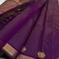 Purple Gandaberunda Vairaoosi — Pure Silk Kanchipuram Saree
Royal purple vairaoosi stripes with antique-gold Gandaberunda buttas & temple border.
Silk Mark Certified · Free USA Shipping · Ships in 2 Weeks ✨