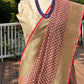 ☕ Coffee Sona  Roopa — Pure Silk-Cotton Chanderi Saree ✨
Coffee-brown with gold & silver zari buttas 🌿 Lightweight & elegant
Now $69 (was $99) | Ships from New Jersey | $5 USA Shipping 🇺🇸