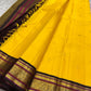✨ ✨ Mangalarupa — Pure Silk Kanchipuram Saree ✨
Haldi yellow with gold buttas, aubergine–magenta korvai borders & yaali zari pallu.
Silk Mark Certified ✅ • Free Shipping within USA 🇺🇸 • Ships in 1 Week ✅