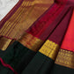 Scarlet Grove – Pure Kanchipuram Silk Saree
Fiery scarlet body with delicate golden leaf buttas ✨
Deep green korvai borders in rich zari temple motifs

Silk Mark Certified, delivery in 2 weeks