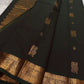 Thamarai — Deep Green — Pure Kanchipuram Silk Saree
Deep Forest Green with Gold Zari Bird Buttas & Diamond Jaal Pallu
Silk Mark Certified • Free Shipping within USA • Ships in Two Weeks