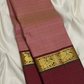 Arakku Rose — Pure Silk Kanchipuram Saree
Dusty-Rose Kattam Body • Arakku-Maroon Korvai Border • Antique-Gold Yali Zari • Grand Maroon Pallu
Matching Arakku Blouse • Silk Mark Certified • Free USA Shipping • ships in two weeks