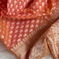 🍑 Peach Sona Roopa — Pure Silk-Cotton Chanderi Saree ✨
Soft peach with gold & silver zari buttas 🌿 Lightweight & elegant
Now $69 (was $99) | Ships from New Jersey | $5 USA Shipping 🇺🇸