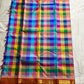 Ratna Mala ✨ – Pure Kanchipuram Silk Saree
Multicolor Checked Body in Vibrant Jewel Tones
Deep Red Korvai Border with Gold Zari Weaving
Grand Red Zari Brocade Pallu with Traditional Motifs
A Regal Handwoven Drape – Perfect for Weddings & Festive Wear!