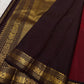 Ember ✨
Pure Kanchipuram Silk Saree in Ember Red & Coffee Brown
Ember-red body with delicate gold zari buttas
Rich coffee-brown elephant border with zari vines

Silk Mark Certified, delivery in 2 weeks