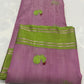 Pure Silk Chanderi Saree with Mayil Butta Motifs and Classic Gold Zari Border