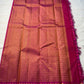 Rani Vairaoosi – Pure Kanchipuram Silk 💗

Fine Pinstriped Weave with Gold Buttas ✨

Antique-Gold Zari Border & Green Selvedge 🌿

Grand Zari Brocade Pallu with Medallion Checks 🪔

Silk Mark Certified • Ships in Two Weeks • Free USA Shipping