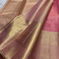 ✨ Rose Vairaoosi — Pure Silk Kanchipuram Saree ✨
Blush rose body with fine vairaoosi stripes and gold coin buttas, framed by antique-gold paisley brocade borders and a glowing full zari pallu.
Silk Mark Certified ✅ • Free Shipping within USA 🇺🇸 •