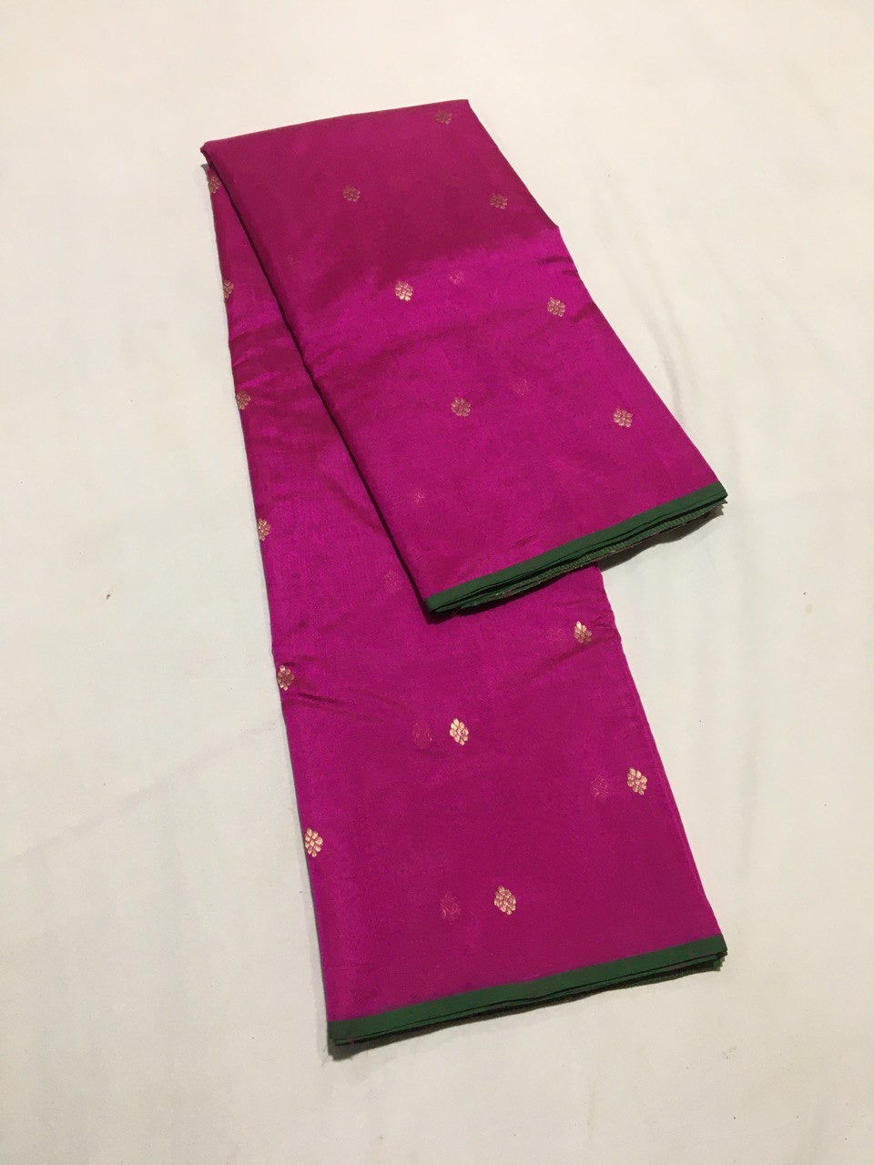 Pure silk Chanderi saree