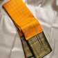 Manjal Pachai Kattam
Pure Kanchipuram Silk Saree – Marigold Yellow Body with Green Checks & Petite Zari Buttas
Deep Green Korvai Borders with Rich Gold Zari Weave & Traditional Elephant Motifs
Silk mark certified , ships in 2 weeks