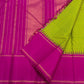 Rose Garden | Korvai Kanchipuram Pure Silk Saree

Magenta-rose body with parrot green micro-checks & temple Korvai join

Rettai pettu striped zari pallu | Contrast magenta blouse

Silk Mark Certified | Dry clean only

Ships in 1 week | Free Shipping USA