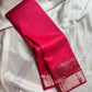 Vibha Tomato deep pink Red  - A Deep Plum Pure Kanchipuram Silk Saree Blending the Grandeur of South Indian Weaving with Paithani-Inspired Floral Zari Borders and a Lustrous Rose Gold zari Pallu
