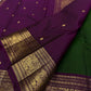 Emerald Plum Maankutti Butta — Pure Kanchipuram Silk Saree
Emerald green body with golden maankutti motifs and a plum korvai border woven in rich zari grandeur.
Silk Mark Certified • Free Shipping within USA • Ships in Two Weeks ✅