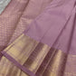 Mauve Mayura
Pure Kanchipuram Silk Saree – Dusty Mauve Body with Gold Zari Weave
Korvai Borders with Peacock & Floral Motifs
Grand Zari Pallu with Brocade Detailing & Hand-Knotted Tassels
Silk Mark Certified ✅ | Fall & Pico Done ✅ | ships in 2 weeks