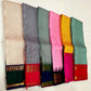 Manjal Rani Podi Kattam – Pure Korvai Kanchipuram Silk Saree
Sunshine yellow micro checks body with rani pink korvai border & pallu
Elegant bottle-green top border and gold zari detailing for a classic finish
Silk Mark Certified | ships in two weeks