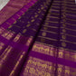 Rani Pink Plum Zari Stripes – Pure Kanchipuram Silk Saree
Plum purple body with rani-pink korvai borders & grand zari pallu
Elephants & floral mandalas woven in gold zari
Silk Mark Certified | Blouse Piece Included | Fall & Pico Done
Free shipping
