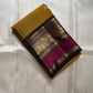 Manjal Jamuna – Pure Kanchipuram Silk Saree
Turmeric glow, softly lit in silk.
Ashwa buttas dance across the body.
Jamuna korvai with regal deer butta .

Silk Mark Certified, delivery in 2 weeks