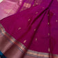 Pink Lily — Pure Silk Kanchipuram
Rani-pink body with zari buttas, dusty-mauve korvai borders & teal selvedge highlights ✨
Silk Mark Certified • Antique Zari Weave • Ships in Two Weeks • Free Shipping within USA