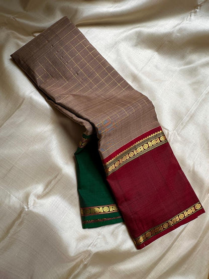 Pure silk Handloom kanchi kattams