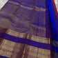 Gargi ✨ – Ruby Red Kanchipuram Pure Silk Saree
with Gold Kattam Checks & Rosette Buttas
Broad Royal Blue Korvai Zari Border 🌸
Opulent Blue Brocade Pallu with Fine Zari Weaving
A Timeless Heirloom of Elegance & Tradition