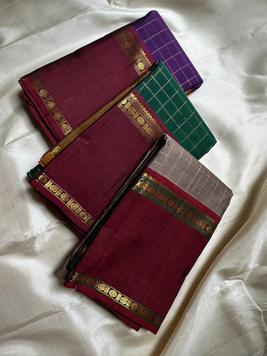 Pure silk Handloom kanchi kattams