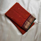 ✨ Rust Orange Raga — Pure Silk Kanchipuram (Korvai)
Rust-orange with gold pushpa buttas & arakku-maroon korvai borders with green selvedge
Silk Mark Certified ✅ • Ships in 1–2 Weeks • Free Shipping within USA 🇺🇸
