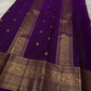 Sindhoora Valli – Orange & Violet Kanchipuram Pure Silk Saree ✨
Auspicious Orange Body with Golden Zari peacock Buttas
Violet Korvai Border with Temple-Inspired Motifs
Grand Violet Pallu with Intricate Zari Weaving

Silk Mark Certified, delivery in 2 week