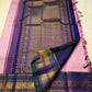 Preethi Varisaipet — Pure Silk Kanchipuram Saree
Dusty rose lilac body with gold zari buttas ✨
Navy korvai borders & violet brocade pallu
Silk Mark Certified ✅ | Free USA Shipping 🇺🇸 | Ships in 2 Weeks