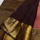 Blush Radiance ✨ – Pure Kanchipuram Silk Saree
Rose Pink Body with Fine Zari Checks & Paisley Buttas
Broad Golden Zari Border with Chocolate Selvedge
Rich Chocolate Brown Pallu with Intricate Gold Brocade
Silk Mark Certified | Fall & Pico Done |