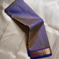 Periwinkle Neelam – Slate Blue & Violet Pure Kanchipuram Silk Saree ✨
Featuring gold leaf buttas, vaira-oosi chevron borders & royal violet pallu 💛
Silk Mark Certified ✅ | Ships in Two Weeks | Free Shipping within USA 🇺🇸