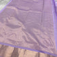 Thamarai Lilac — Pure Kanchipuram Silk Saree
Pastel Lilac with Rose-Gold Zari Leaf Buttas & Diamond Jaal Pallu
Silk Mark Certified • Free Shipping within USA • Ships in Two Weeks