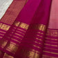 “Roja” Petal Pink Kanchipuram Pure Silk Saree
Peacock & Floral Zari Buttas on Body
Raspberry Pink Varisaipet Border with Ornate Kamalam Gorgeous Grid Pattern Zari Pallu
