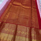 Padma Kungumam — Pure Silk Kanchipuram Saree
Soft lotus-pink body with delicate gold coin buttas and fine oosi stripes, paired with a kumkum-red korvai border in antique-gold lotus brocade.
Silk Mark Certified • Blouse Stitching ($30) • Free USA Shipping