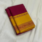 🌼 

Gopura Deepam – Pure Silk Kanchipuram

Bright red  Body • Turmeric-Yellow Korvai Border

Temple Gopuram & Pushpam Thread Motifs • Varisaipet Pallu

Contrast Yellow Blouse Piece Included

Silk Mark Certified ✅ • Ships in Two Weeks • Free USA Shipp