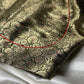 Banarasi pure silk  blouse - black