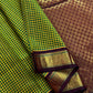 Silk Cotton Saree ✨ – Green & Mustard Checks with Maroon Zari Diamond Weave
Vibrant Checked Body in Green & Mustard Yellow
Rich Maroon Base with Intricate Zari Diamond Motifs
Grand Maroon Border with Floral & Paisley Zari Work