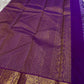Amethyst Lustre Purple
Pure Kanchipuram Handloom Silk Saree
Golden Zari Peacocks • Heirloom Grandeur