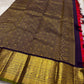 vibrant bright fuschia pink , purple vanasringaram border with a green  selvedge !