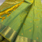 ✨ Pachai Thuli — Shot Chartreuse Pure Silk Kanchipuram Saree ✨
Dual-tone chartreuse & sea-green with gold zari buttas, peacock border & rich zari pallu.
Silk Mark Certified • Free USA Shipping • Ships in 1–2 Weeks • Blouse Stitching $30 ✅