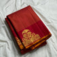 Vaaranam Kumkum — Pure Kanchipuram Silk Saree
Kumkum-red body with micro kattam checks and maroon korvai border
Silk Mark Certified • Ships in Two Weeks • Free USA Shipping ✅
