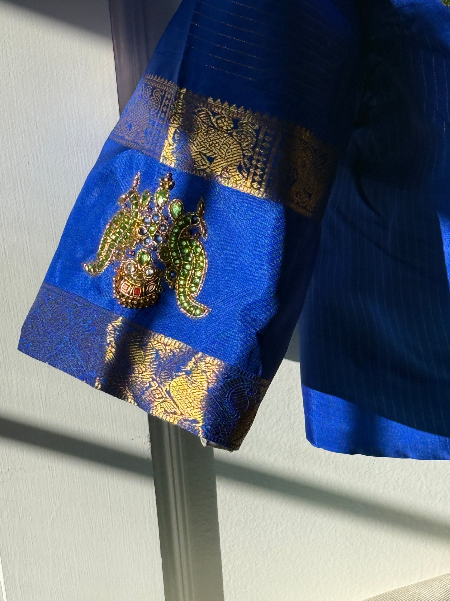 Custom Blouse Stitching for Sarees