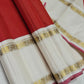 ✨ Swathi Shubram — Pure Kanchipuram Silk Saree
Vermillion red body with oosi-kattam pin checks, paired with ivory-gold borders and rose-pink selvedge
Silk Mark Certified • Free Shipping within USA • Ships in Two Weeks •