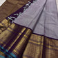 Vadamalli Lilac Kattam — Kanchipuram Pure Silk


Plum (Vadamalli) body • Rich gold zari diamond-jaal pallu

Royal mango–paisley borders with teal selvedge piping

Silk Mark Certified ✅  Free Shipping within USA ✅

Ships in Two Weeks | Dispatch in 1 W